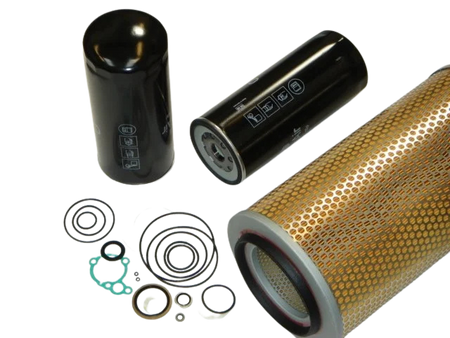 Hydrovane KM91 Genuine OEM Maintenance Kit for 955 PUAS, 975 PUAS, V55, V75 Compressors