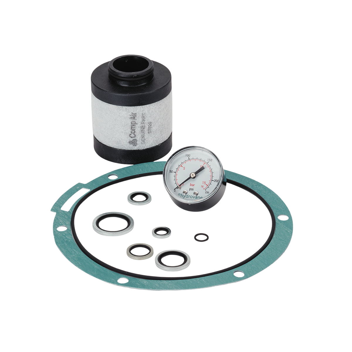 Hydrovane KM52 Genuine OEM Maintenance Kit for 25PU, 504, V04 Compressors