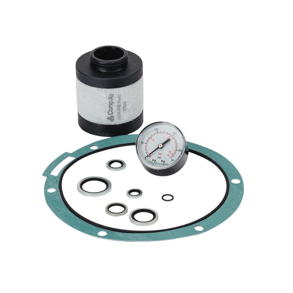 Hydrovane KM52 Genuine OEM Maintenance Kit for 25PU, 504, V04 Compressors