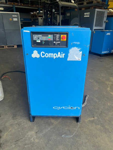 Refurbished CompAir Cyclon 218 18.5kW Rotary Screw Compressor – Low Hours, 7.5 bar / 116 CFM