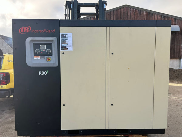 Refurbished Ingersoll Rand R90i-A 90kW Rotary Screw Compressor 2014