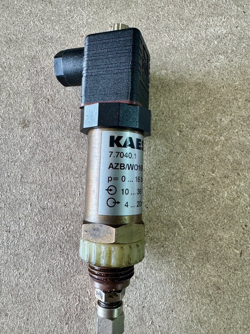 HPC Kaeser Pressure Transducer 7.7040.1 - Screw Compressor Pressure Sensor | Tested