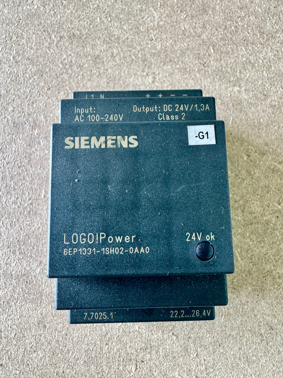 HPC Kaeser Siemens LOGO! Power Supply 6EP1331-1SH02 - 24V DC 1.3A | Sigma Series