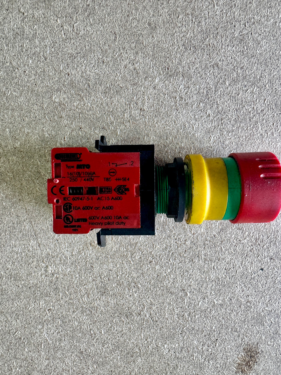 HPC Kaeser Emergency Stop Repair Kit 402483.0 - E-Stop Button Repair Kit | Sigma Series