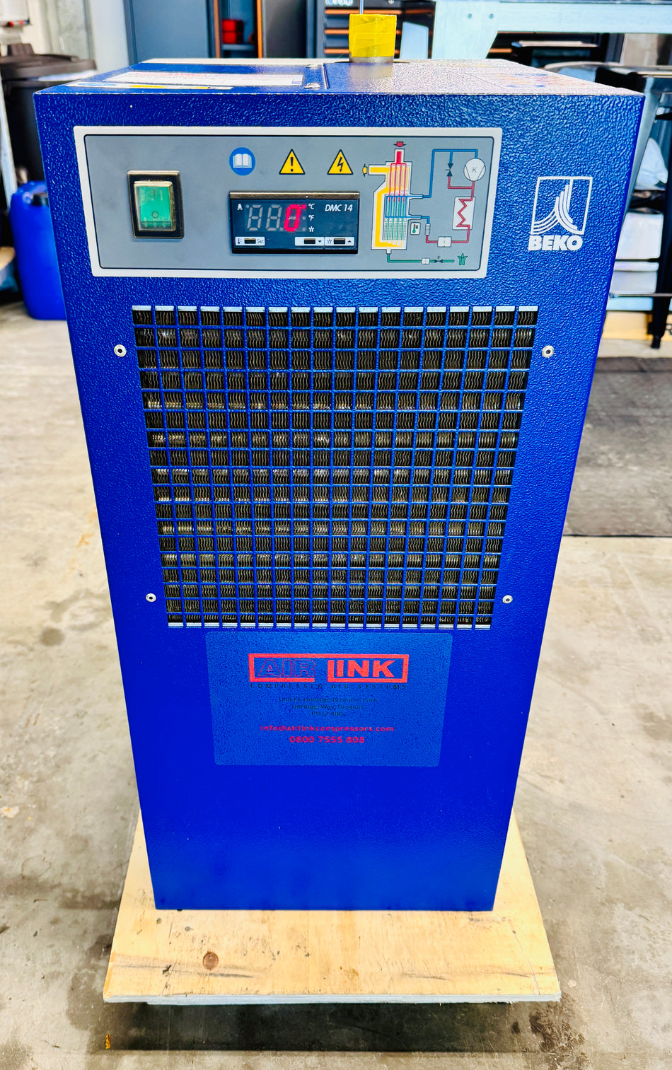 Beko Drypoint RA23 Refrigerant Compressed Air Dryer | 138 m³/h (approx. 81 cfm) | Refurbished