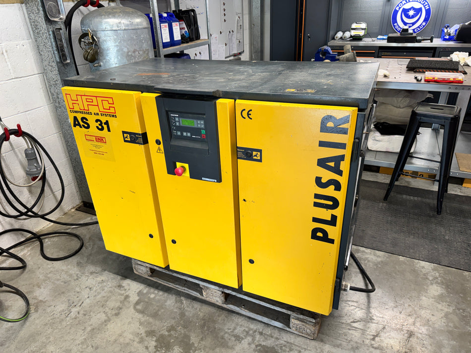 HPC Kaeser AS 31 18.5kW (25 HP) Rotary Screw Compressor – Fully Serviced