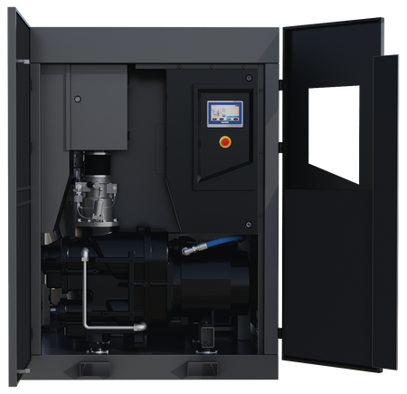 Hertz IMPETUS 30 kW VSD Rotary Screw Air Compressor - Energy Efficient & Reliable for Industrial Use - Compressed Air Online - airlinkcompressors.com