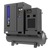 Hertz air compressor on a white background