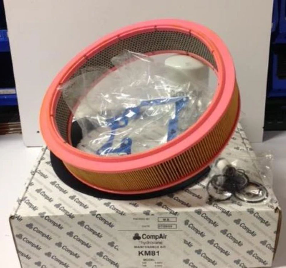 Hydrovane KM73 Genuine OEM Maintenance Kit for 711, 715, 68 PUAS, 88 PUAS, 67 PUAS, 87 PUAS Compressors