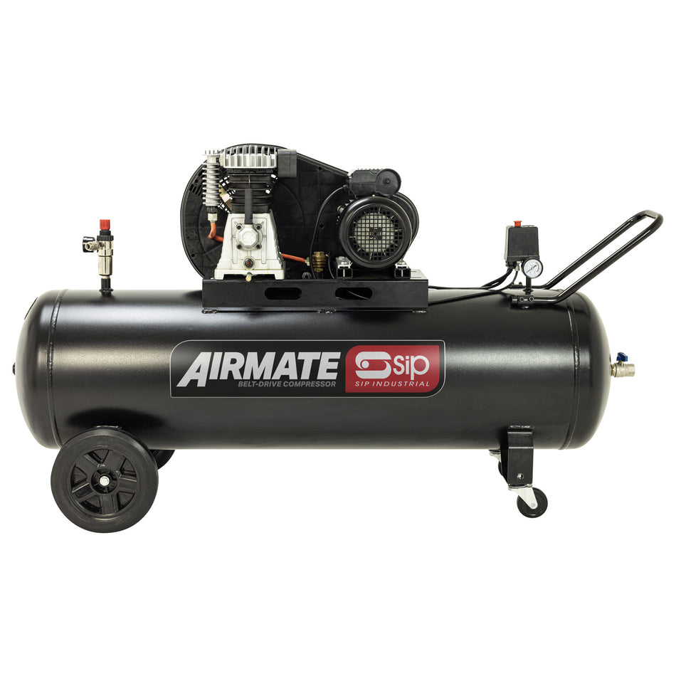 SIP BD 3HP 200L Belt Drive Compressor - 06477