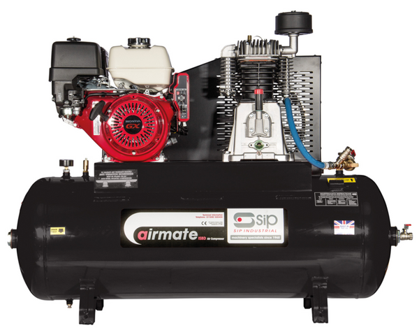 SIP ISHP11/200ES Industrial Petrol Compressor - 04463