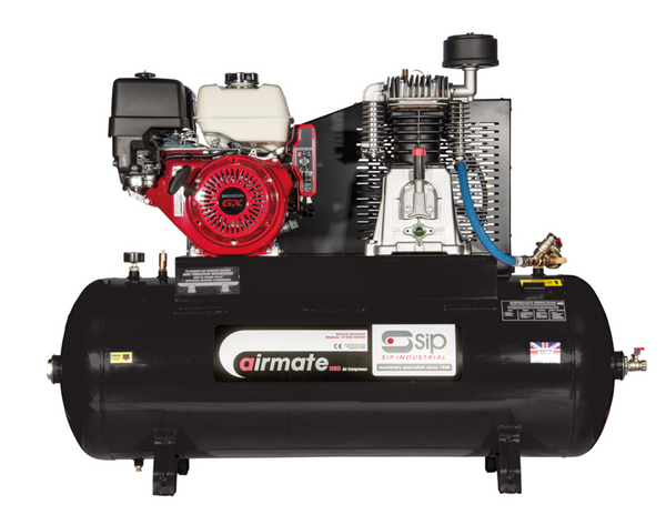 SIP ISHP5.5/150 Industrial Petrol Compressor - 04450