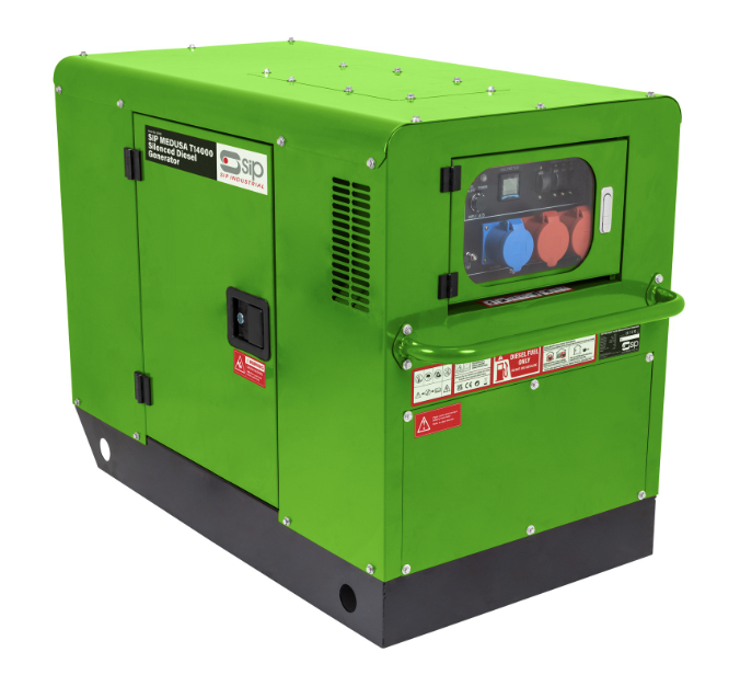 SIP MEDUSA T14000 Silenced Diesel Generator