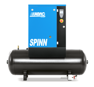 ABAC SPINN5.5X 5.5kW 25CFM 10Bar 270L (400V) Screw Compressor - 4152022620