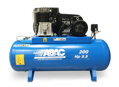 ABAC PRO B5900B 200 FT5.5 - 3 Phase 4kw 200L 23CFM 10Bar Air Compressor - 4116019759