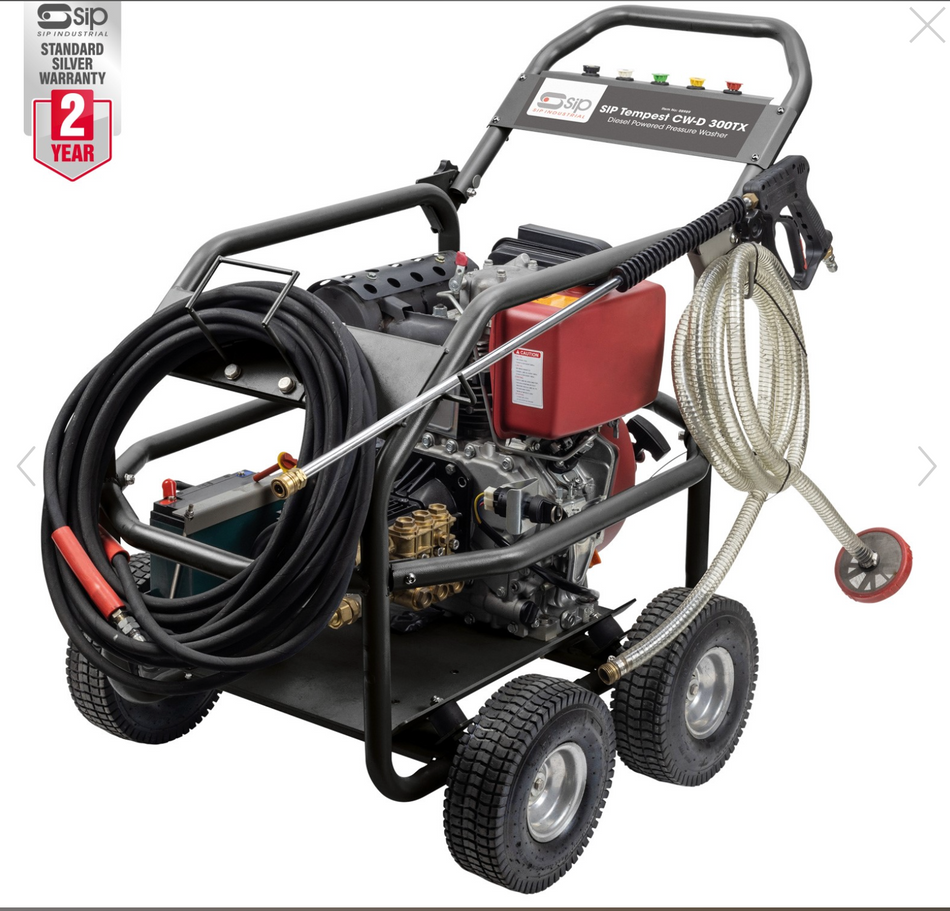 SIP TEMPEST CW-D 300TX Diesel Pressure Washer - 08989