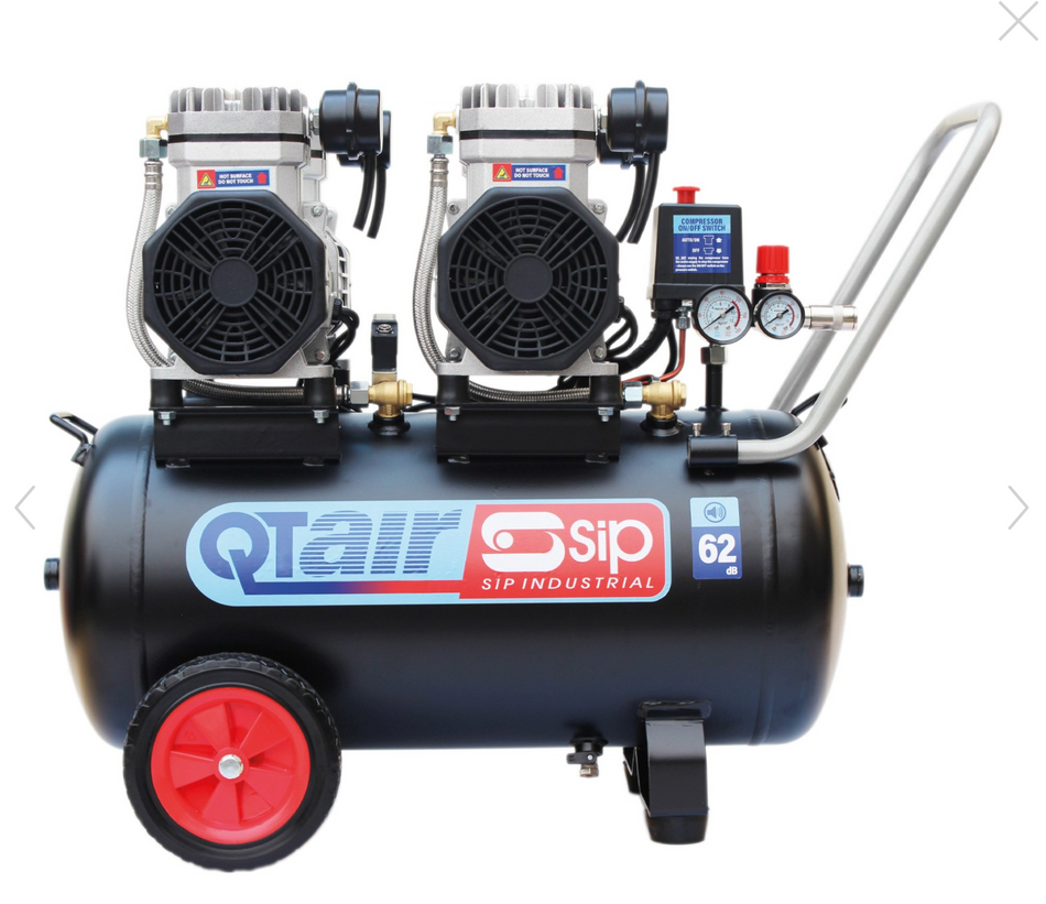 SIP QT DD 3hp 50ltr Ultra Low Noise Compressor - 05493