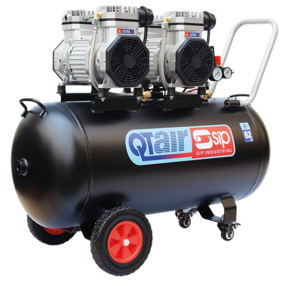 SIP QT DD 3hp 100ltr Ultra Low Noise Compressor - 05494