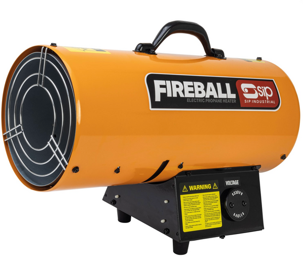 SIP FIREBALL DV125 110v/230v Propane Space Heater - 9232