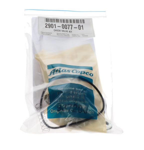 Atlas Copco Check Valve Kit GA30 GA37 & GA45 - 2901007701 - airlinkcompressors.com