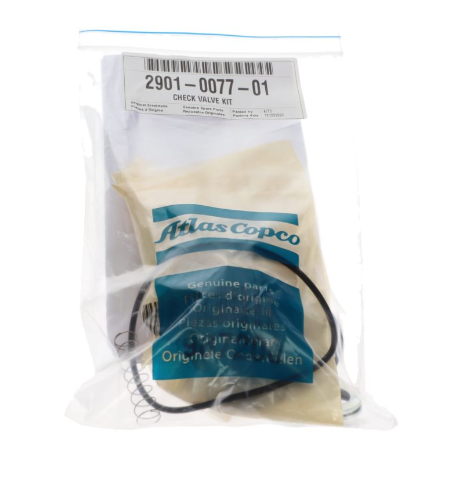 Atlas Copco Check Valve Kit GA30 GA37 & GA45 - 2901007701 - airlinkcompressors.com