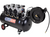 SIP QT DD 4.5hp 150ltr Ultra Low Noise Oil Free Air Compressor & Hose Reel - 05497AHR15