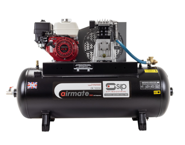 SIP ISHP5.5/150 Industrial Petrol Compressor - 04450