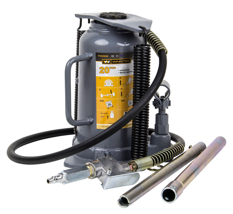 WINNTEC 20 TON Air Bottle Jack - 09827