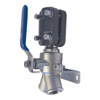 AIRpipe Two Port Female Wall Bracket DN20 to DN25