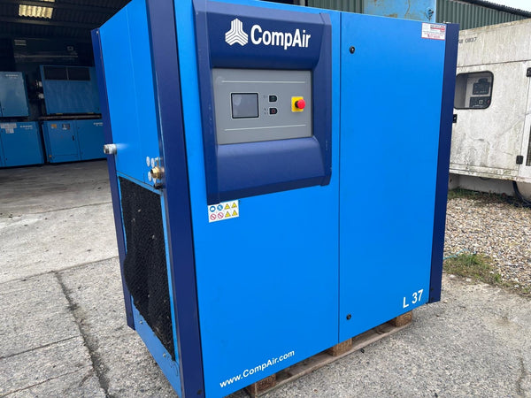 Refurbished 2016 CompAir L37-13 37kW Fixed Speed Rotary Screw Compressor – 13 bar / 187 CFM