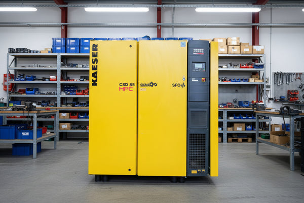 Refurbished HPC Kaeser CSD 85 SFC 45 kW Variable Speed Rotary Screw Compressor – 2015, Up to 285 CFM, 8 bar