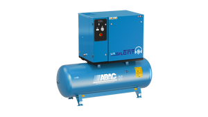 ABAC LN1 B5900 500L Tank Mounted Silenced Air Compressor T5.5 415 Volt 20.1 CFM - 4116026061