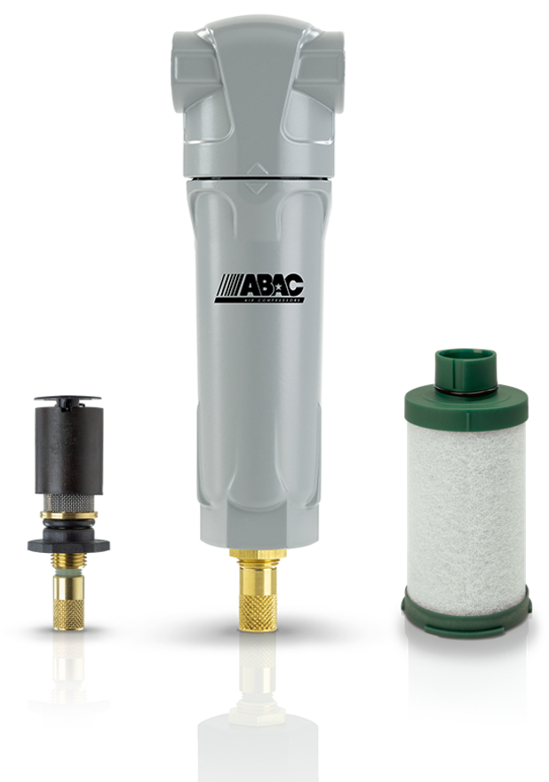 ABAC Compressed Air Pre Filter 10 1/8" BSP 6 CFM - 8102855049 - airlinkcompressors.com