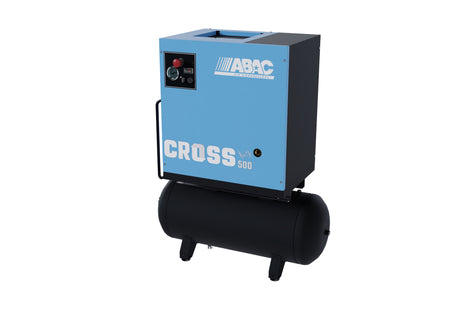 ABAC CROSS 500 4 kW 10Bar 400/50 100L Tank VSD Screw Compressor - 1839025635 - airlinkcompressors.com