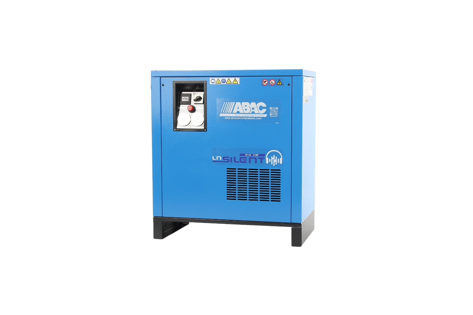 ABAC LN0 A29B 27L M3 - 11 CFM 10 Bar 230V Lubricated Silenced Air Compressor - 4116025930 - airlinkcompressors.com