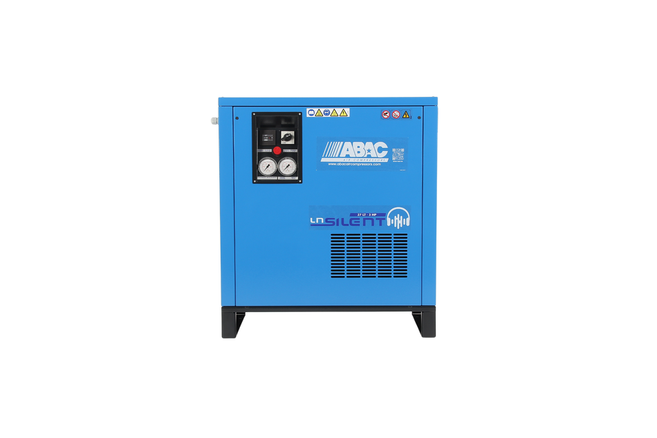 ABAC LN0 A29B 27L M3 - 11 CFM 10 Bar 230V Lubricated Silenced Air Compressor - 4116025930 - airlinkcompressors.com
