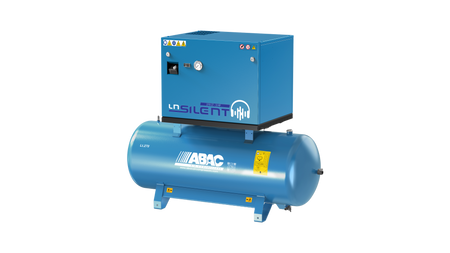 ABAC LN1 A39B 270L Tank Mounted Silenced Air Compressor T3 415 Volt 14 CFM - 4116026048 - airlinkcompressors.com