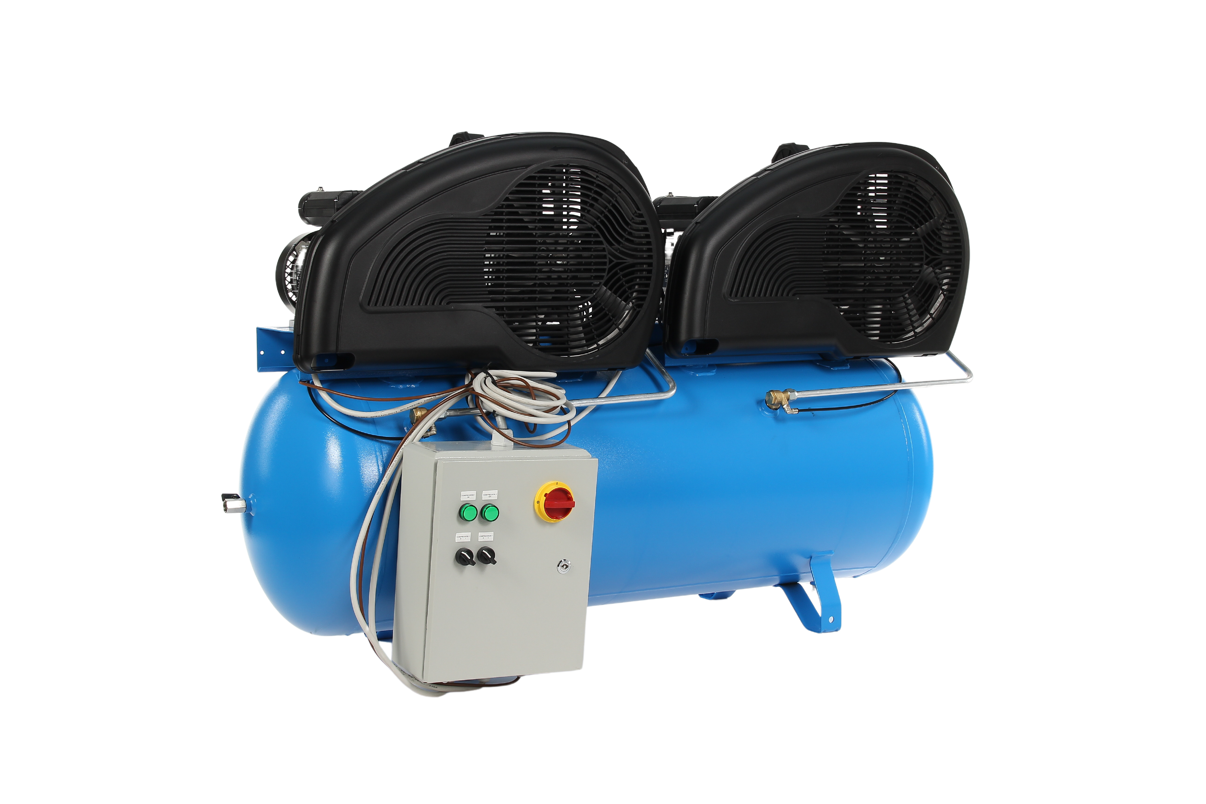 ABAC PRO A39 270 FM3 Tandem - 240V 270L 27.9CFM 10Bar Air Compressor - 4116024868 - airlinkcompressors.com