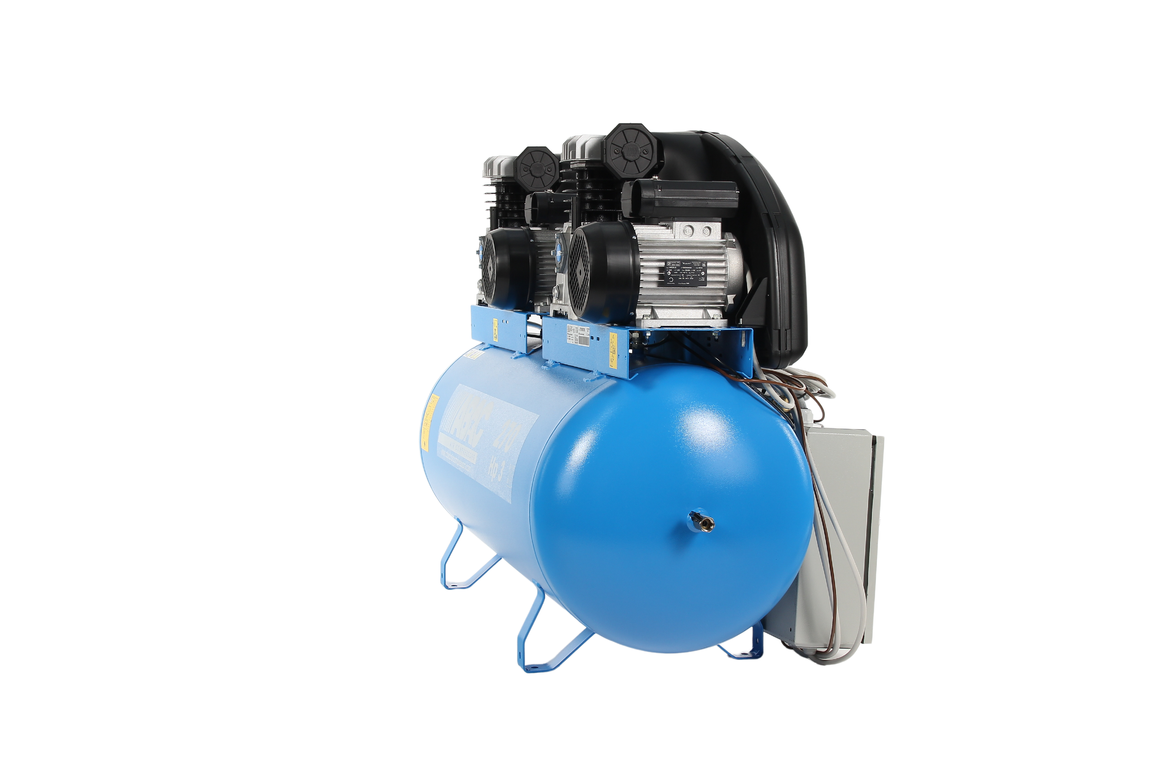 ABAC PRO A39 270 FM3 Tandem - 240V 270L 27.9CFM 10Bar Air Compressor - 4116024868 - airlinkcompressors.com