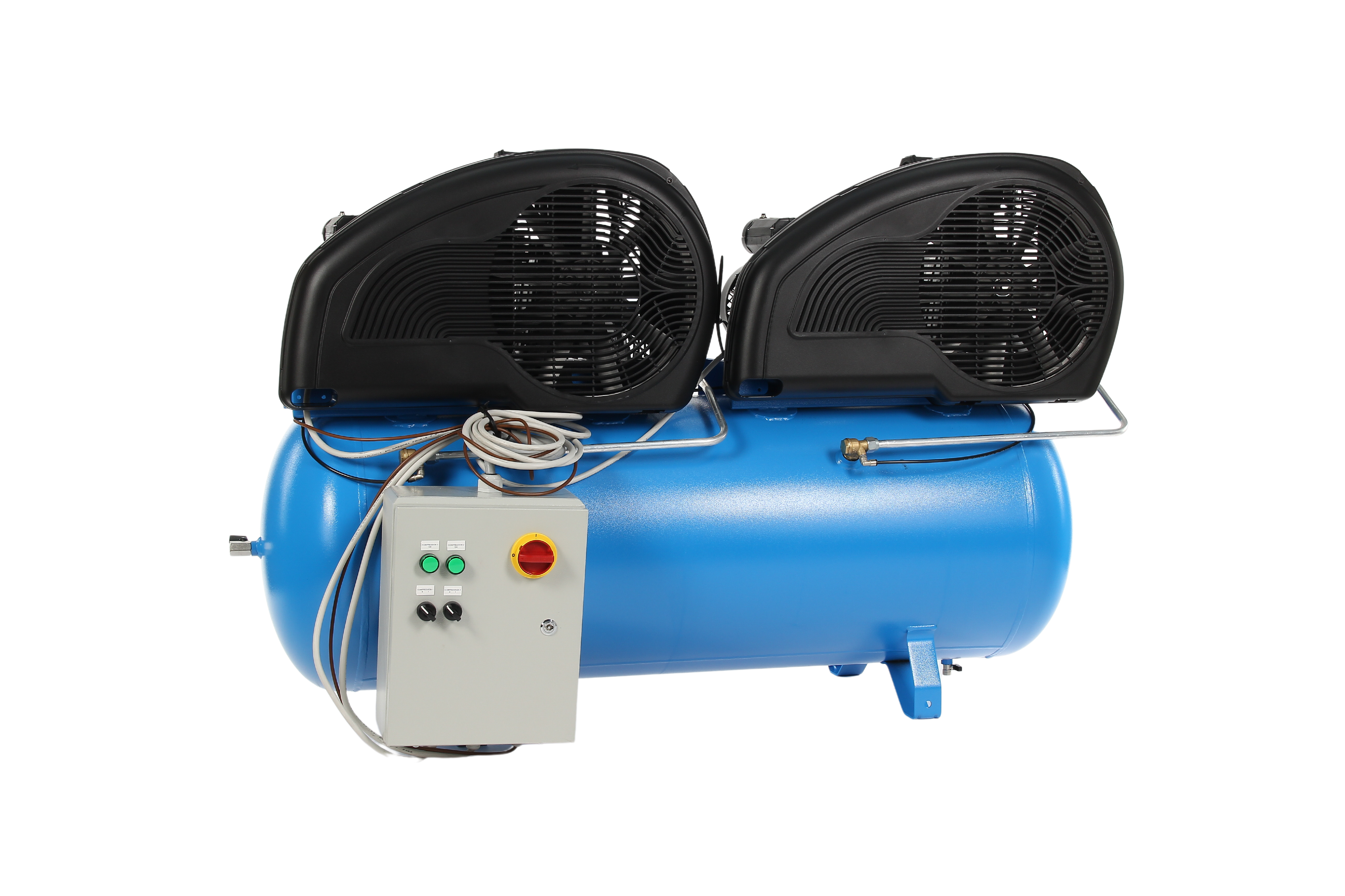 ABAC PRO A39 270 FM3 Tandem - 240V 270L 27.9CFM 10Bar Air Compressor - 4116024868 - airlinkcompressors.com
