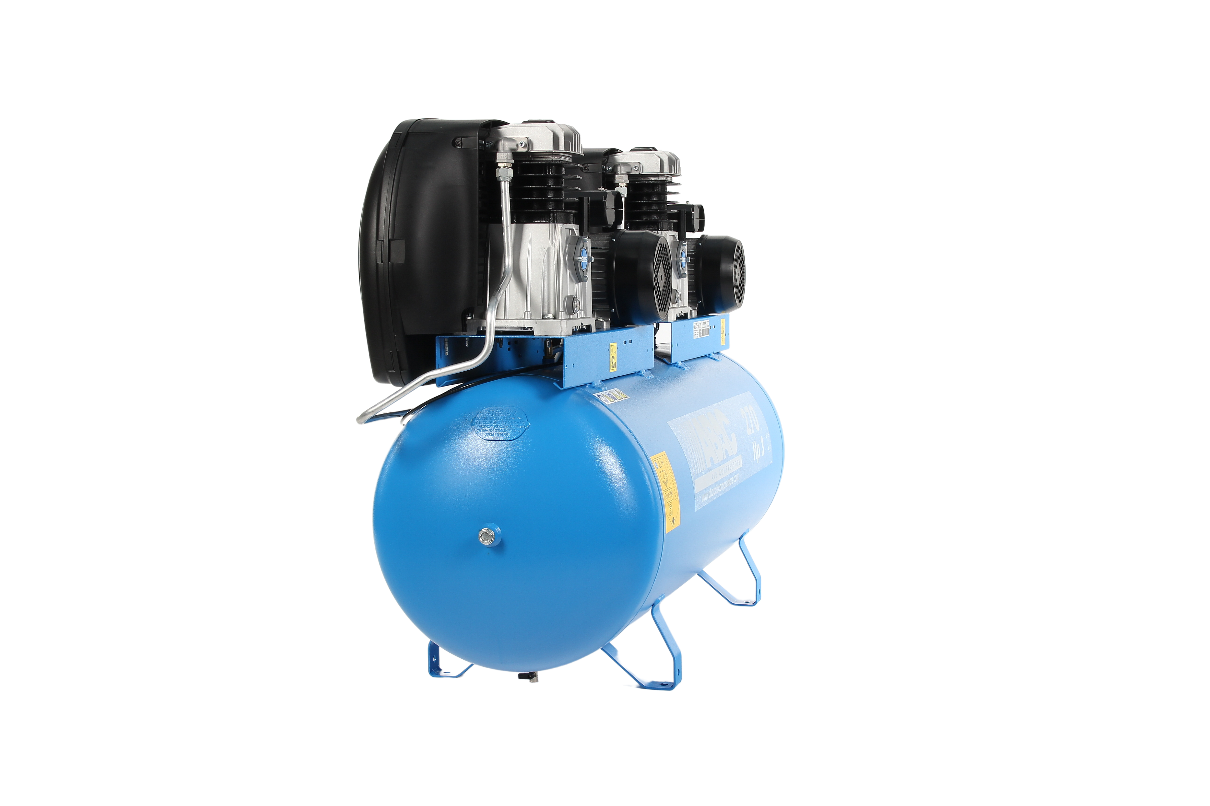ABAC PRO A39 270 FM3 Tandem - 240V 270L 27.9CFM 10Bar Air Compressor - 4116024868 - airlinkcompressors.com