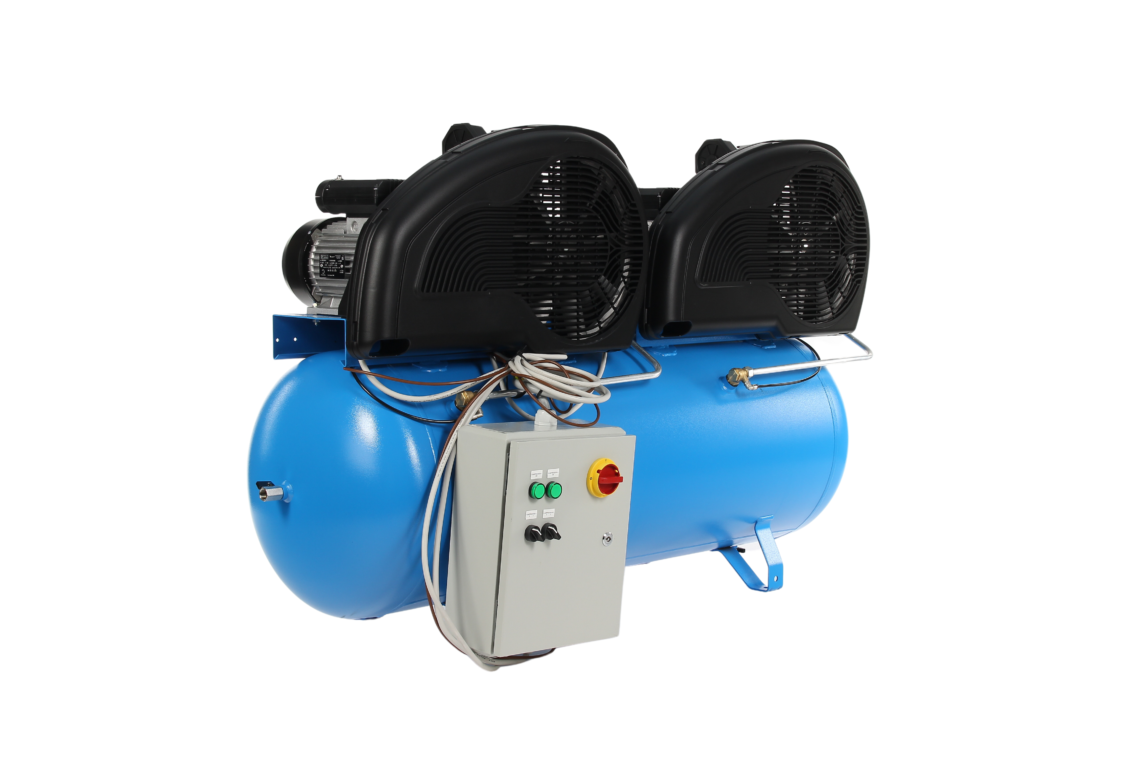 ABAC PRO A39 270 FM3 Tandem - 240V 270L 27.9CFM 10Bar Air Compressor - 4116024868 - airlinkcompressors.com