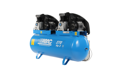 ABAC PRO A39 270 FM3 Tandem - 240V 270L 27.9CFM 10Bar Air Compressor - 4116024868 - airlinkcompressors.com
