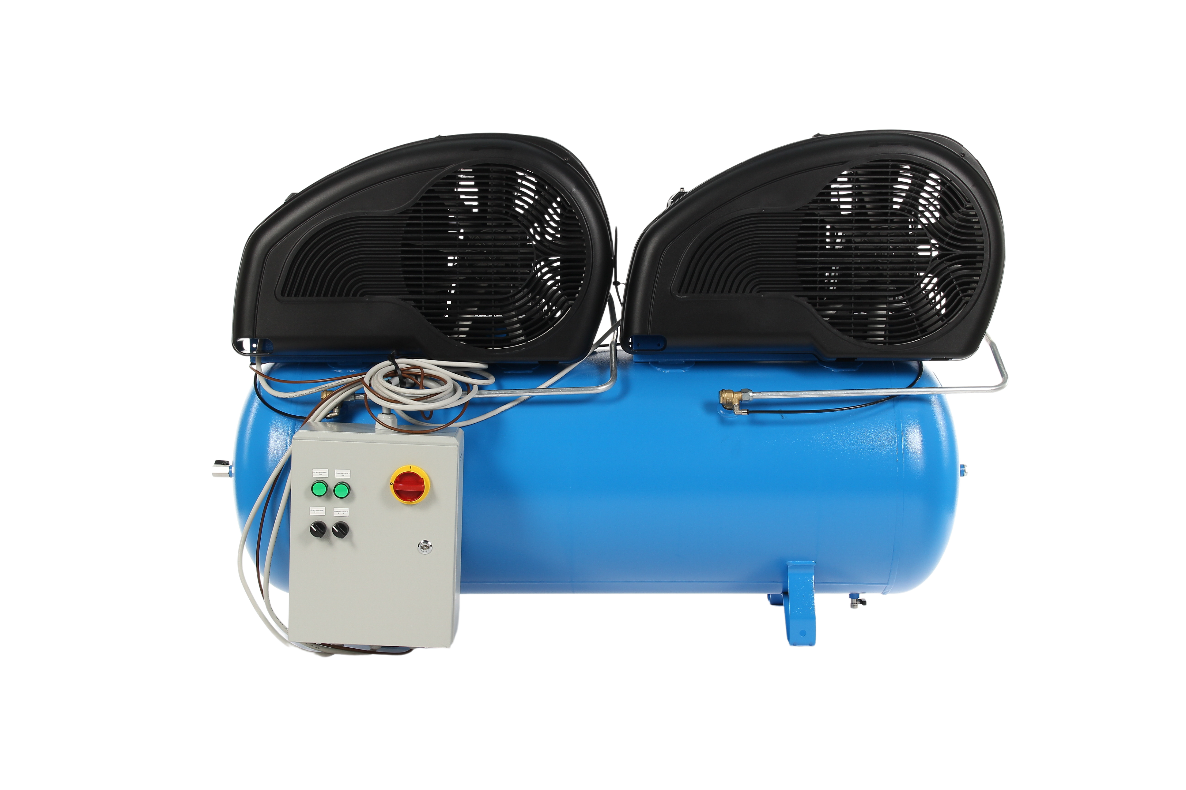 ABAC PRO A39 270 FM3 Tandem - 240V 270L 27.9CFM 10Bar Air Compressor - 4116024868 - airlinkcompressors.com
