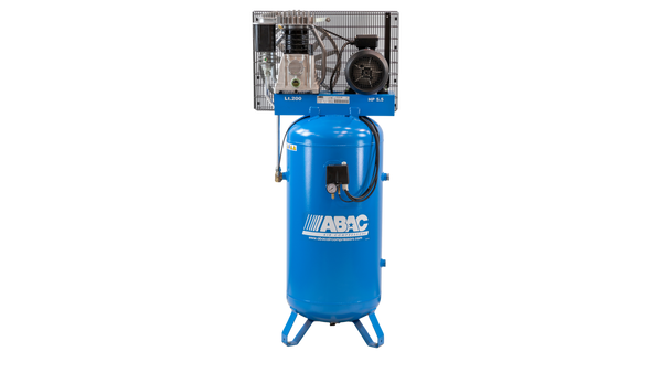 ABAC PRO B5900B 200L VT5.5 Vertical Air Compressor 400Volt - 4116024563 - airlinkcompressors.com