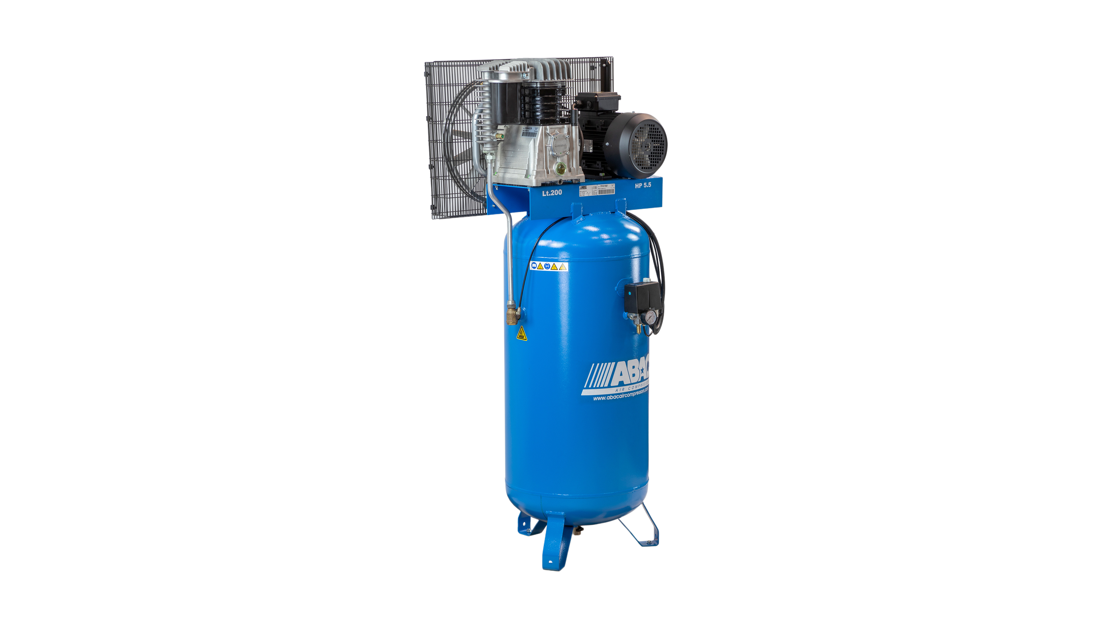 ABAC PRO B5900B 200L VT5.5 Vertical Air Compressor 400Volt - 4116024563 - airlinkcompressors.com