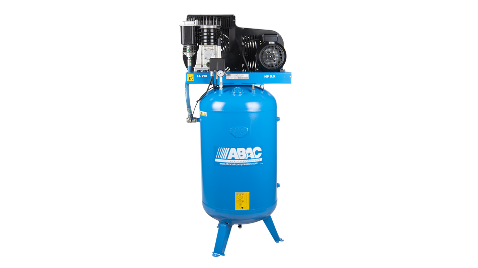 ABAC PRO B5900B 270L VT5.5 Vertical Air Compressor 400Volt - 4116017006 - airlinkcompressors.com
