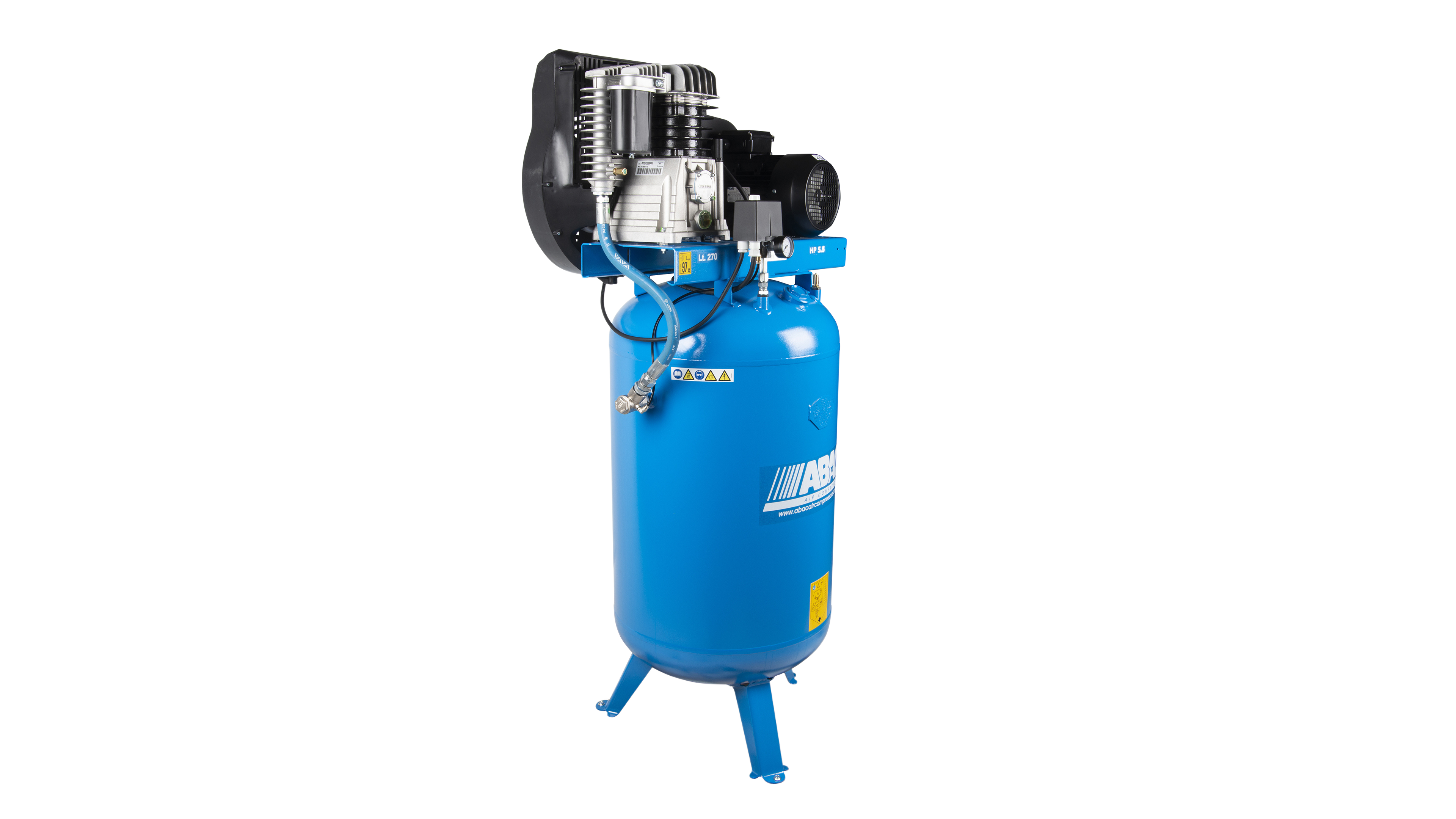 ABAC PRO B5900B 270L VT5.5 Vertical Air Compressor 400Volt - 4116017006 - airlinkcompressors.com