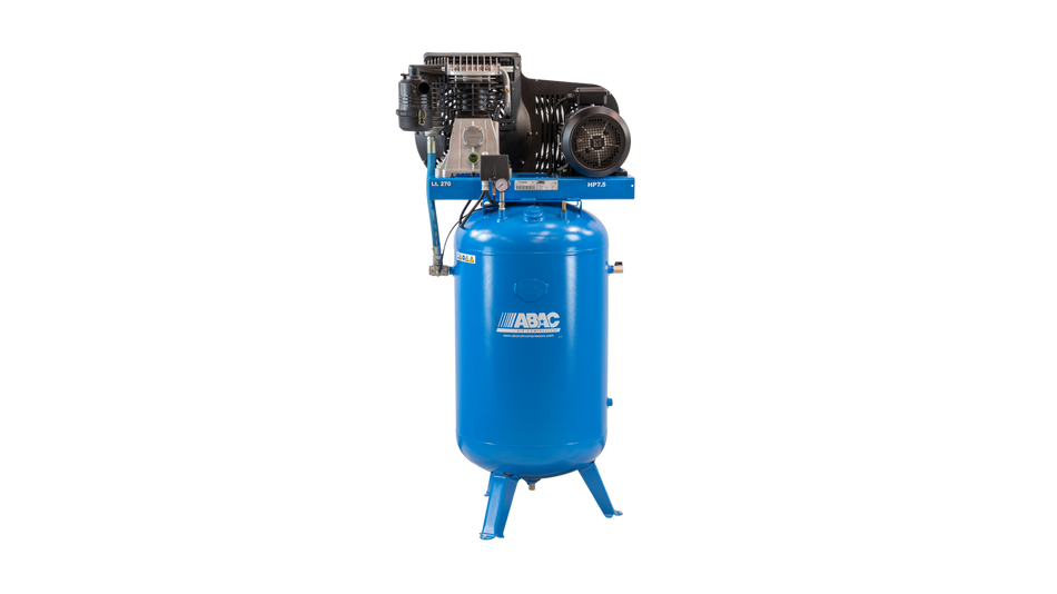 ABAC PRO B6000 270L VT7.5 Vertical Air Compressor 400Volt - 4116017001 - airlinkcompressors.com