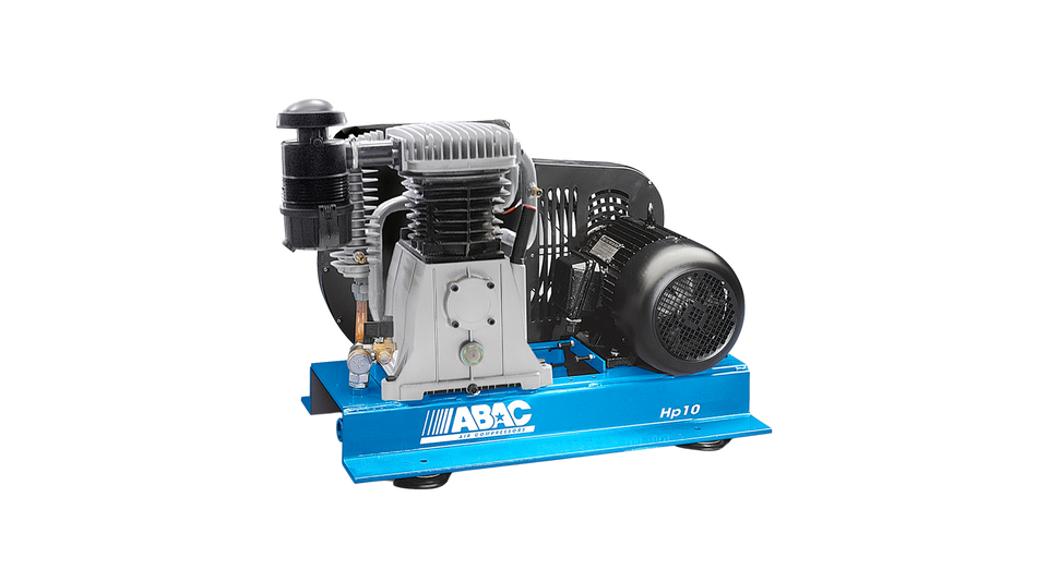 ABAC PRO B7000B BF10 - 3 Phase 7.5kw 42CFM 11 Bar Base Plate Air Compressor - 4116000013 - airlinkcompressors.com